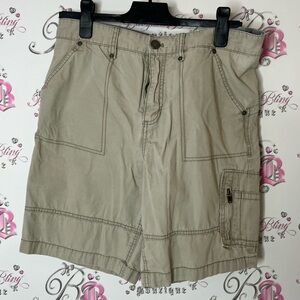 Calvin Klein Jeans Men's Beige Cargo Shorts size 32 tan pockets